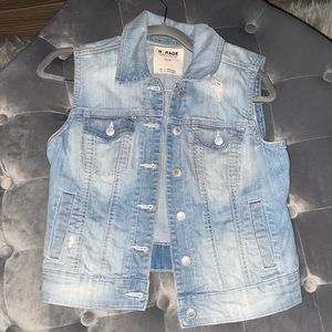 Denim vest